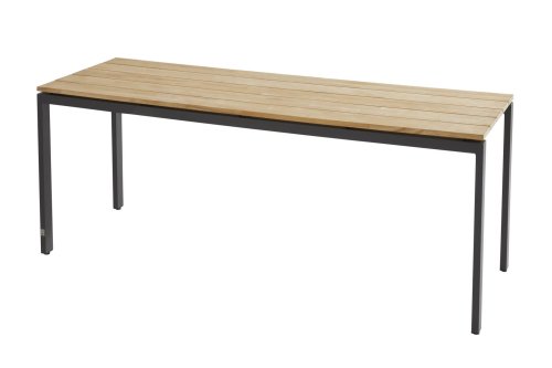 4seasons outdoor goa table 160cm alu teak