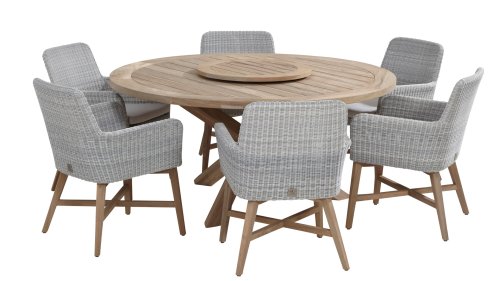 4 Seasons Outdoor lisboa dining teak ice