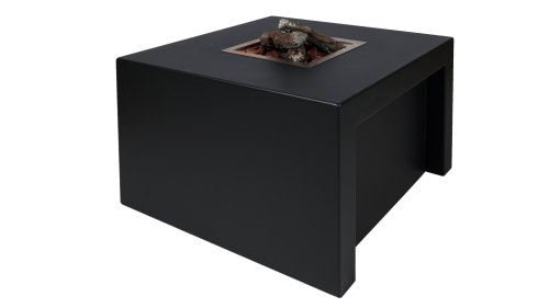 Easyfires Sky Vuurtafel Vierkant Zwart