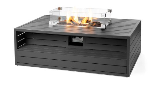 happy cocooning aluminium zwart 4 vuurtafel