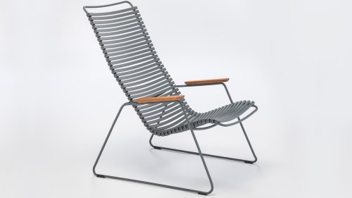houe click loungestoel dark grey